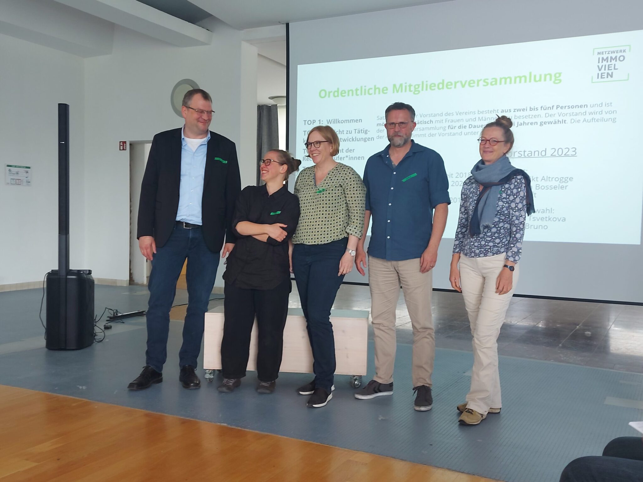 Vorstand bestätigt und erweitert